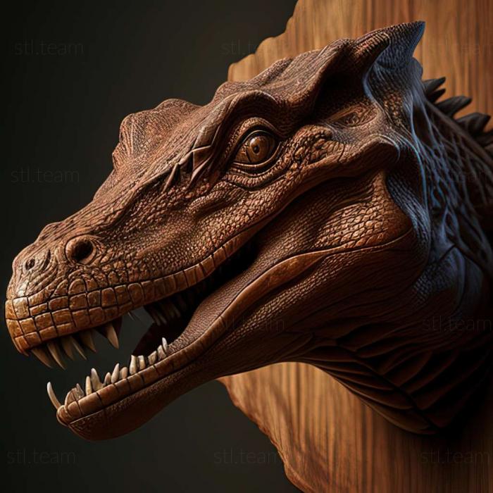 3D model Erythrosuchus africanus (STL)